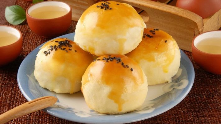 bánh trứng muối đài loan