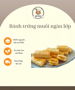Bánh trứng muối ngàn lớp (150g) - BNTM2