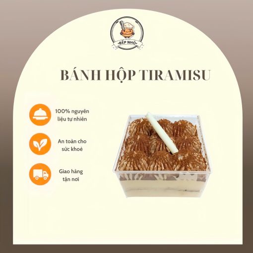 Bánh hộp tiramisu 200g