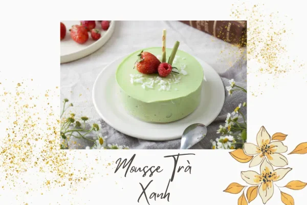 Bánh mousse trà xanh