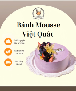 Bánh Mousse Việt Quất Ngọt Dịu Bếp Nhỏ 250g - BNM2