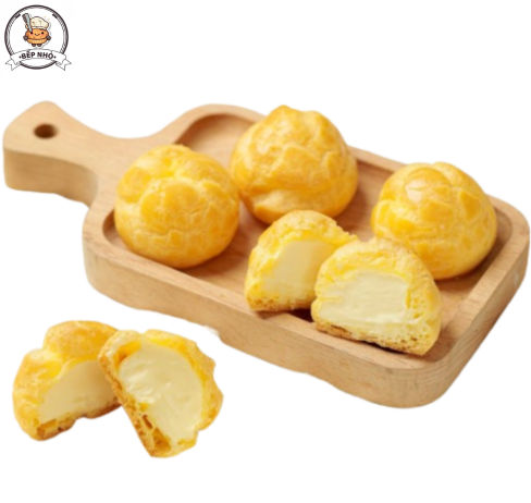 làm bánh su kem bằng bột trộn sẵn
