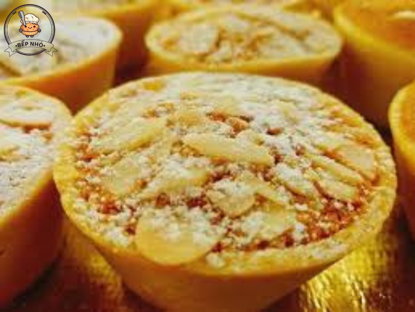 Bánh tart trứng hạnh nhân