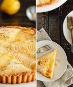 Bánh tart trứng hạnh nhân