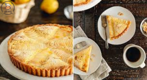 Bánh tart trứng hạnh nhân