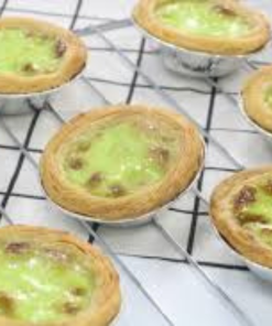 Bánh tart trứng matcha