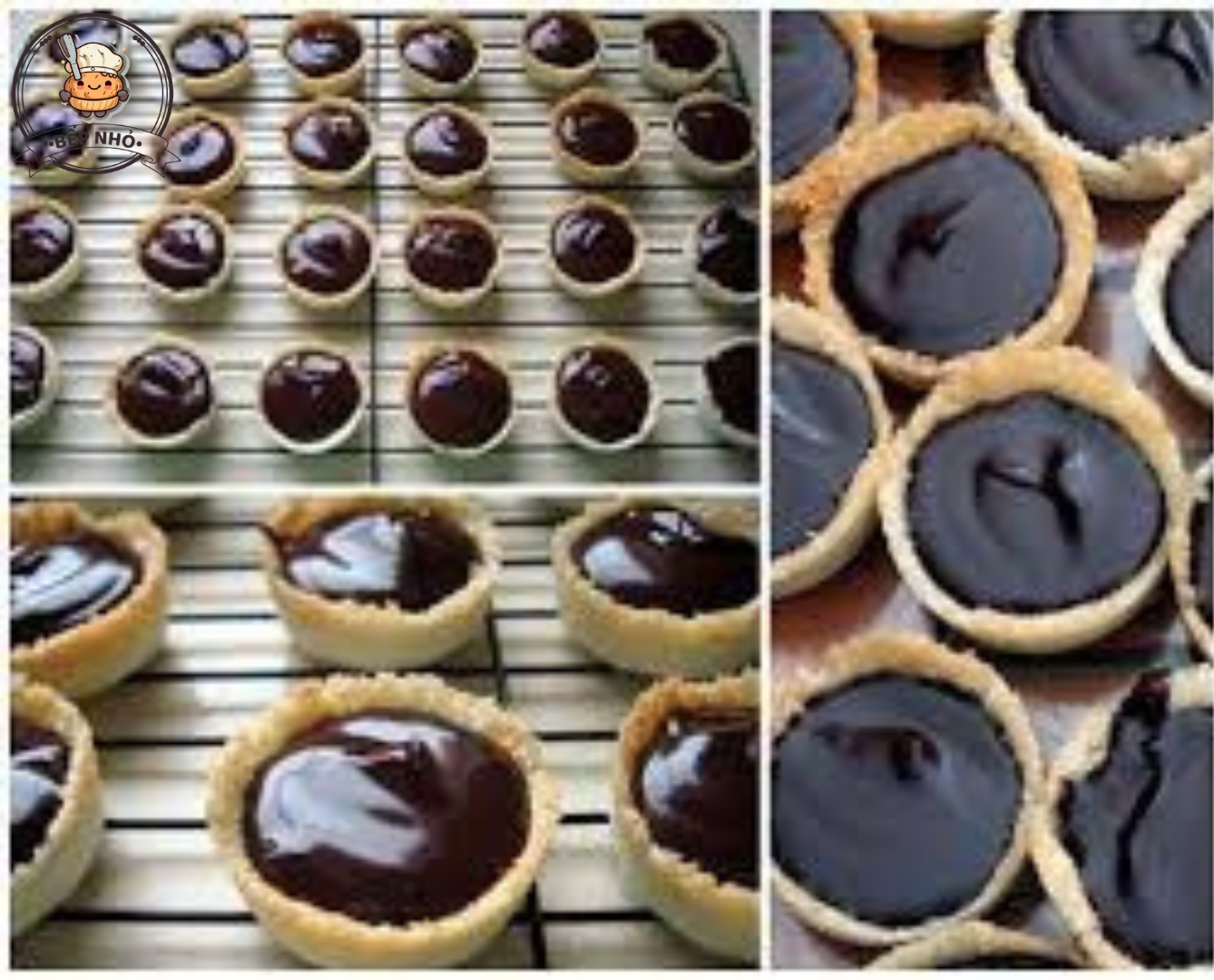 Bánh tart trứng socola
