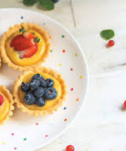 Bánh tart trứng trái cây