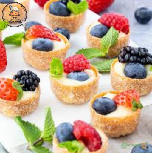 Bánh tart trứng trái cây