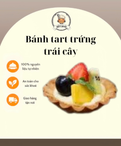 Bánh tart trứng trái cây