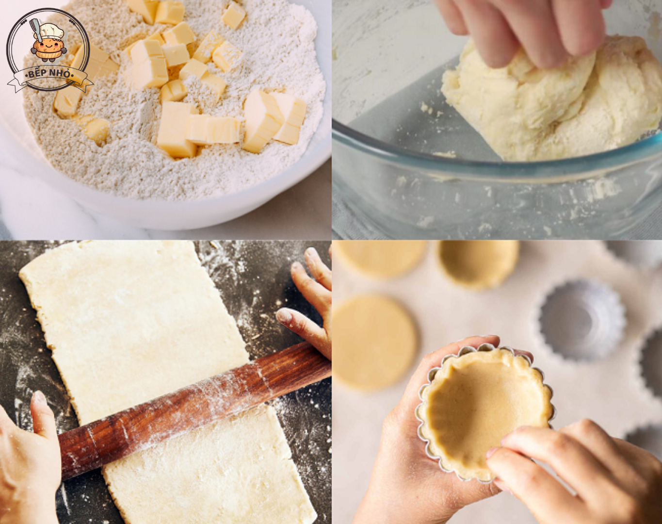 Cách làm vỏ bánh tart trứng