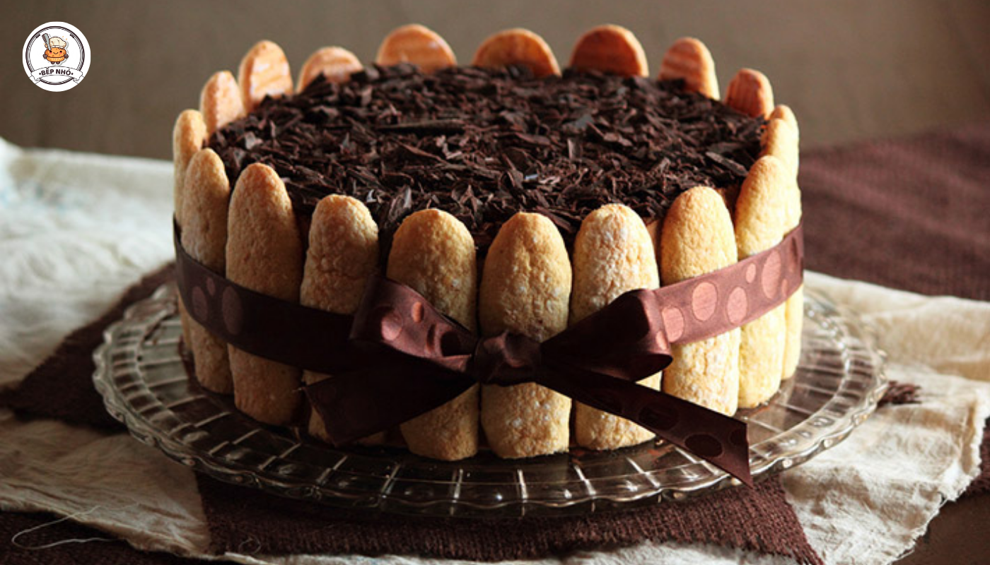 trang trí bánh tiramisu đẹp