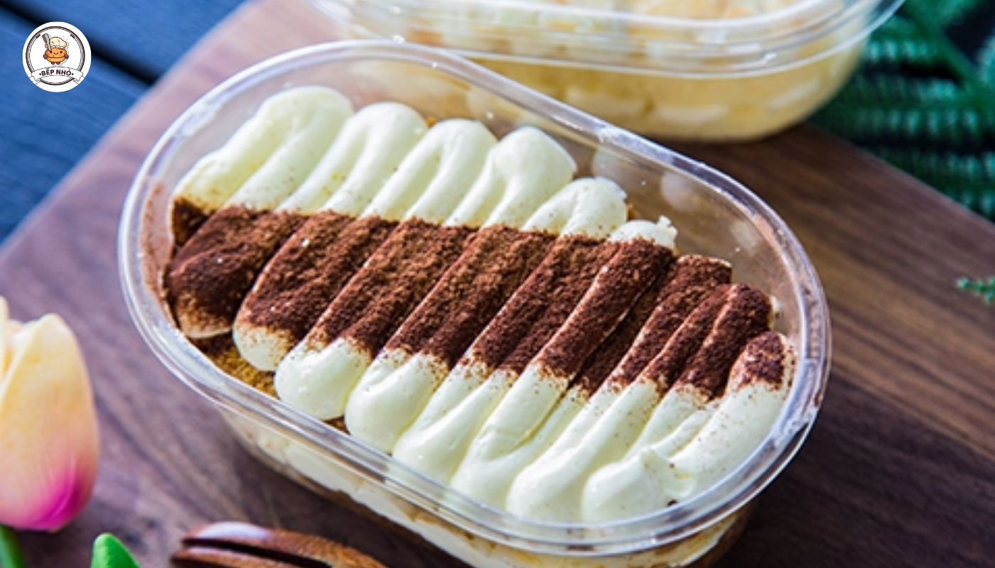 trang trí bánh tiramisu đẹp