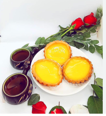 bánh tart trứng muối phô mai
