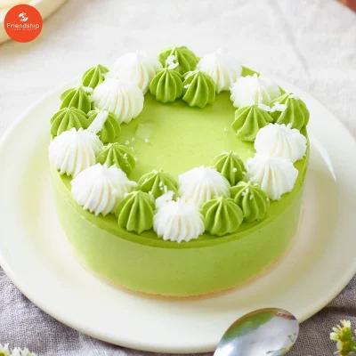 Bánh mousse matcha sữa chua