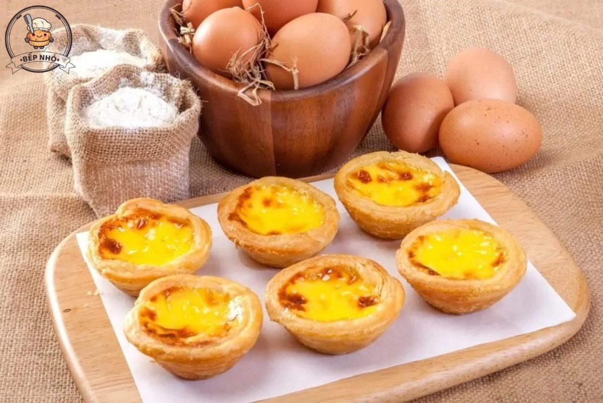 Cách làm bánh tart trứng với đế sẵn