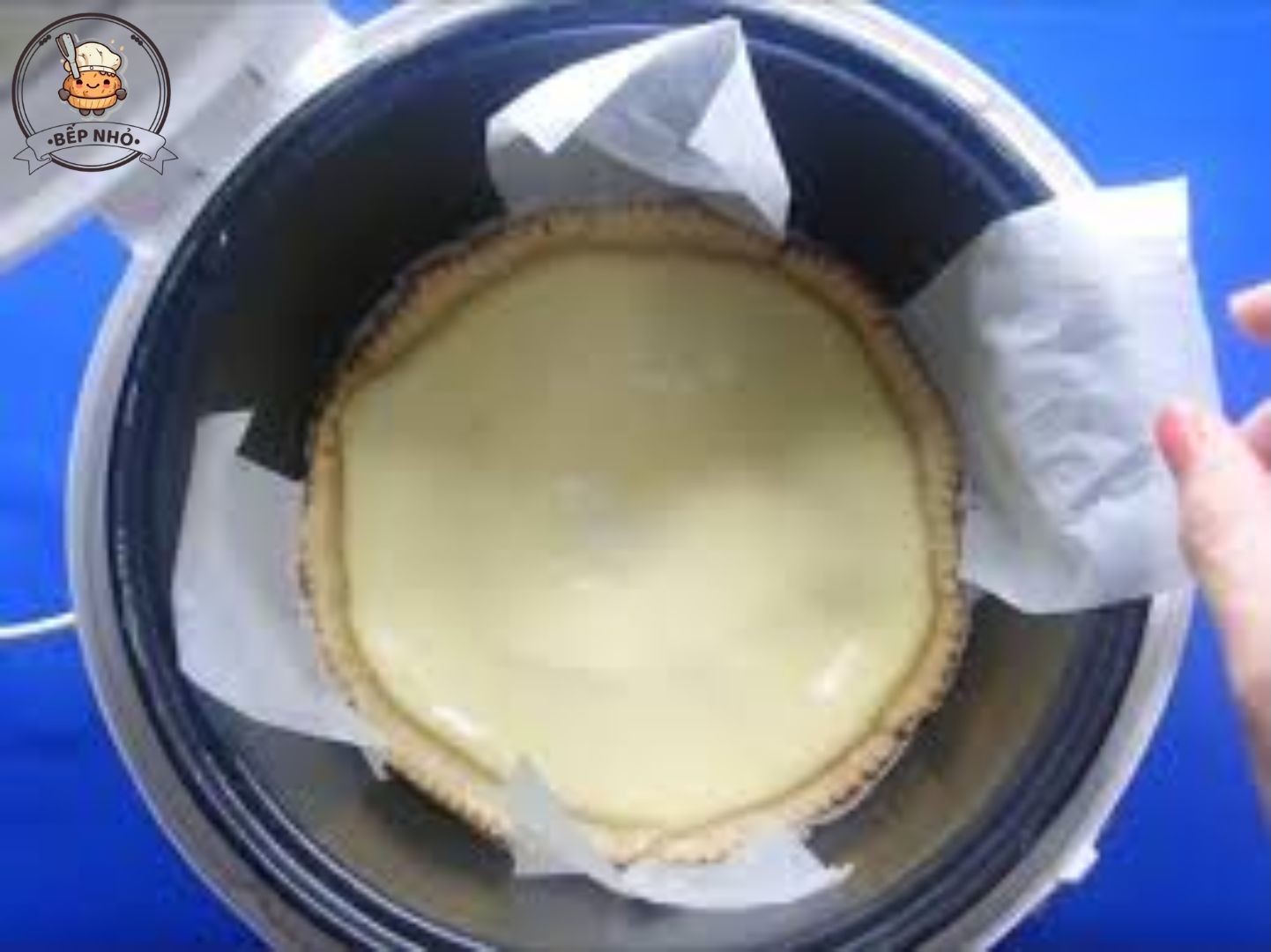 Làm bánh tart trứng bằng nồi cơm điện