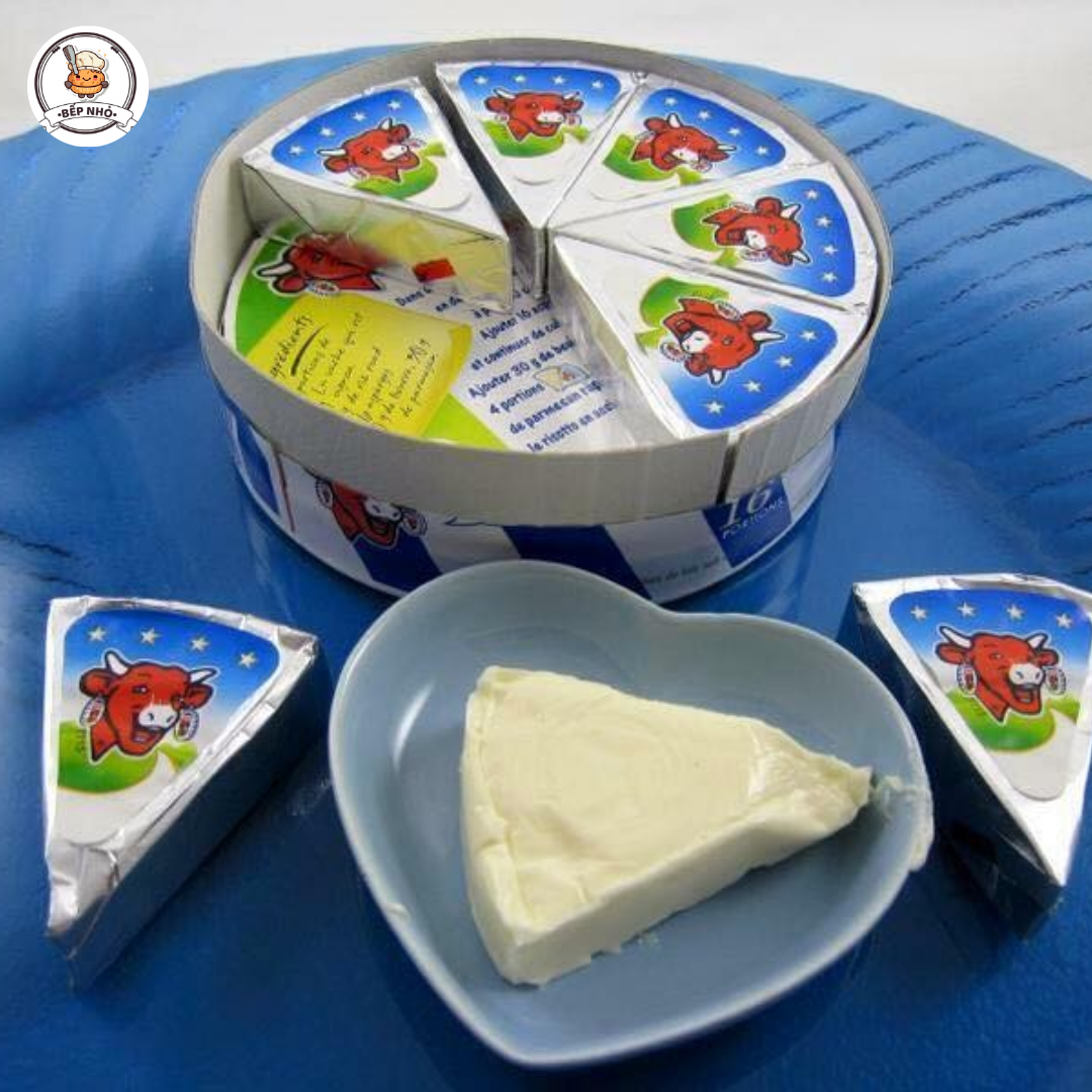 làm tiramisu bằng phô mai con bò cười